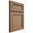 Shiloh Cabinetry Full Overlay Glenbrook White Oak Rift Cut Natural Door