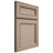 Shiloh Cabinetry Full Overlay Glenbrook White Oak Rift Cut Straw Door