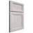 Shiloh Cabinetry Full Overlay Greensboro Alder Plain Cut Cotton Door