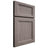 Shiloh Cabinetry Full Overlay Greensboro Alder Plain Cut Stonehenge Door