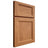 Shiloh Cabinetry Full Overlay Greensboro Cherry Plain Cut Medium Door