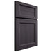 Shiloh Cabinetry Full Overlay Greensboro Hickory Plain Cut Harbor Door