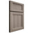 Shiloh Cabinetry Full Overlay Greensboro Hickory Plain Cut Sterling Door