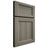 Shiloh Cabinetry Full Overlay Greensboro Hickory Plain Cut Thyme Door