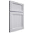 Shiloh Cabinetry Full Overlay Greensboro Paintable Upward Door