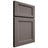 Shiloh Cabinetry Full Overlay Greensboro Poplar Plain Cut Heatherstone Door