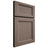Shiloh Cabinetry Full Overlay Greensboro Poplar Plain Cut River Rock Door