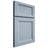 Shiloh Cabinetry Full Overlay Greensboro Poplar Plain Cut Sky Door