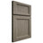 Shiloh Cabinetry Full Overlay Greensboro Poplar Plain Cut Sterling Door