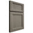 Shiloh Cabinetry Full Overlay Greensboro Poplar Plain Cut Thyme Door