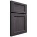 Shiloh Cabinetry Full Overlay Greensboro Red Oak Plain Cut Harbor Door