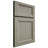 Shiloh Cabinetry Full Overlay Greensboro Red Oak Plain Cut Thyme Door