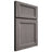 Shiloh Cabinetry Full Overlay Greensboro White Oak Plain Cut Flagstone Door