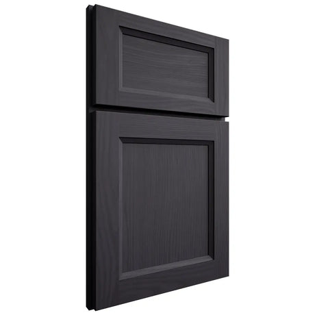Shiloh Cabinetry Full Overlay Greensboro White Oak Plain Cut Harbor Door