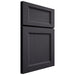 Shiloh Cabinetry Full Overlay Greensboro White Oak Plain Cut Harbor Door