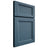 Shiloh Cabinetry Full Overlay Greensboro White Oak Plain Cut Hudson Door