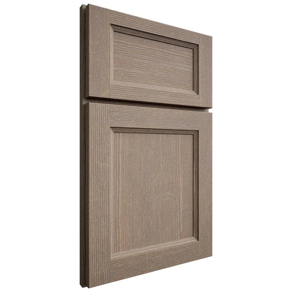Shiloh Cabinetry Full Overlay Greensboro White Oak Quarter Sawn Almond Door