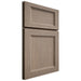 Shiloh Cabinetry Full Overlay Greensboro White Oak Quarter Sawn Almond Door