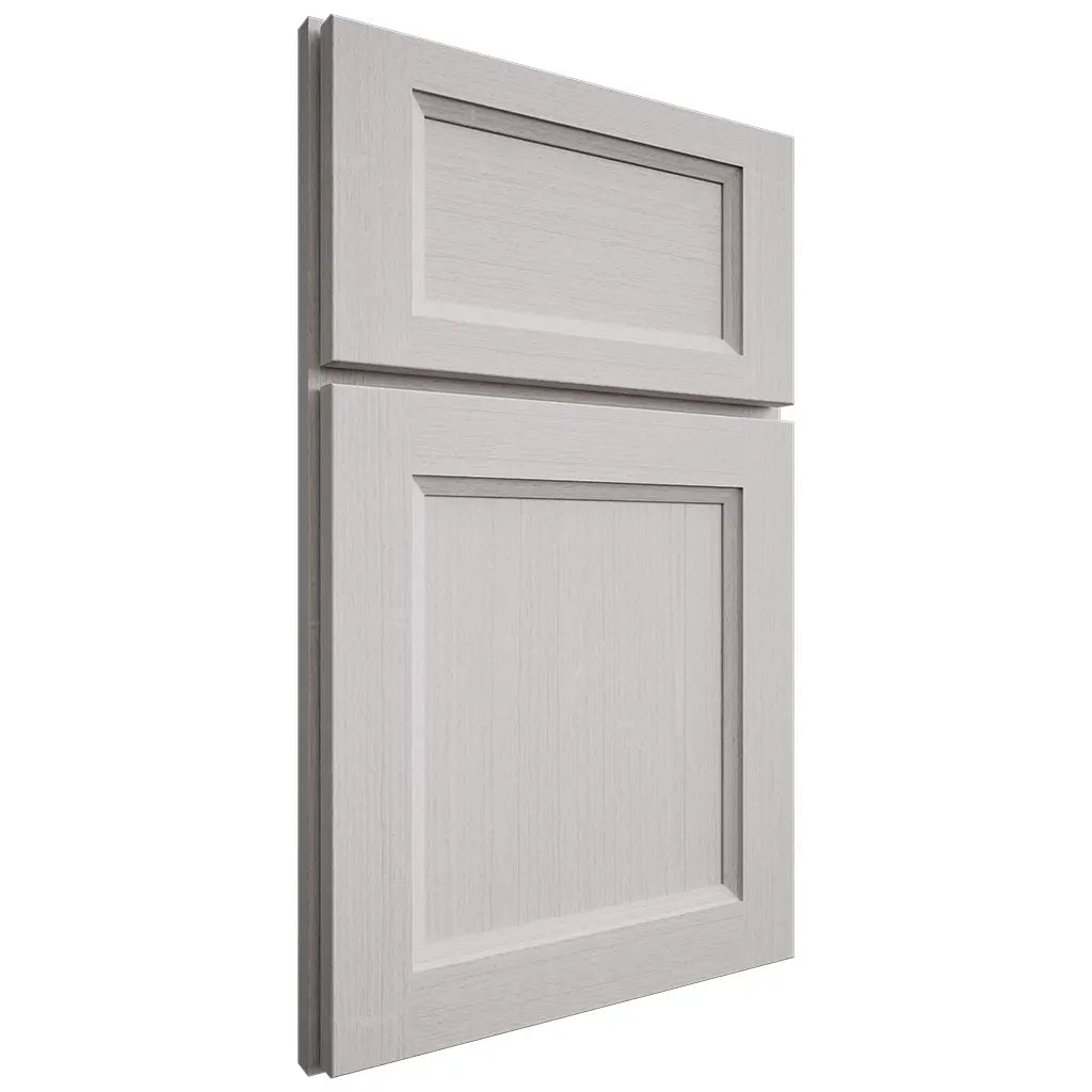 Shiloh Cabinetry Full Overlay Greensboro White Oak Quarter Sawn Cotton Door