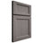 Shiloh Cabinetry Full Overlay Greensboro White Oak Quarter Sawn Flagstone Door