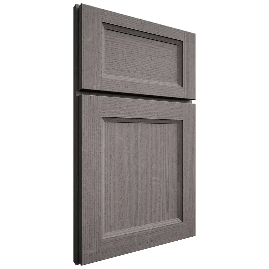 Shiloh Cabinetry Full Overlay Greensboro White Oak Quarter Sawn Flagstone Door