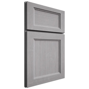 Shiloh Cabinetry Full Overlay Greensboro White Oak Quarter Sawn Stratus Door