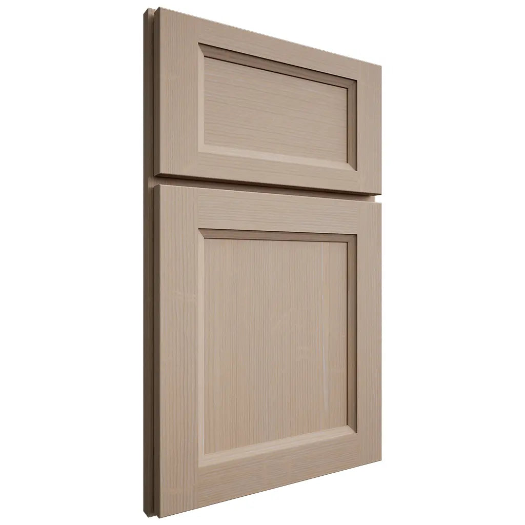 Shiloh Cabinetry Full Overlay Greensboro White Oak Quarter Sawn Straw Door
