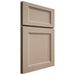 Shiloh Cabinetry Full Overlay Greensboro White Oak Quarter Sawn Straw Door