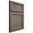 Shiloh Cabinetry Full Overlay Greensboro White Oak Rift Cut Clay Door