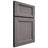 Shiloh Cabinetry Full Overlay Greensboro White Oak Rift Cut Flagstone Door
