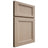 Shiloh Cabinetry Full Overlay Greensboro White Oak Rift Cut Straw Door
