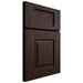 Shiloh Cabinetry Full Overlay Hamlin Alder Plain Cut Bistre Door