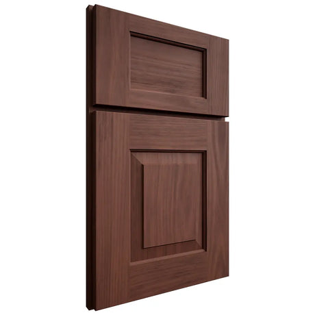 Shiloh Cabinetry Full Overlay Hamlin Cherry Plain Cut Bourbon Door