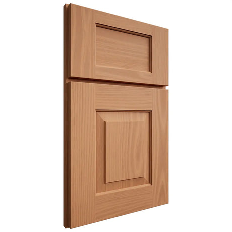 Shiloh Cabinetry Full Overlay Hamlin Cherry Plain Cut Natural Door