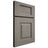Shiloh Cabinetry Full Overlay Hamlin Cherry Plain Cut Thyme Door