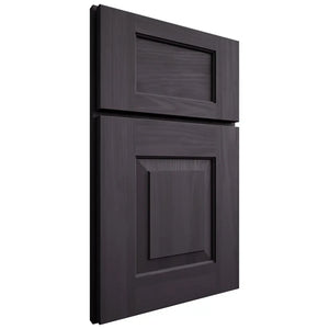 Shiloh Cabinetry Full Overlay Hamlin Hickory Plain Cut Harbor Door