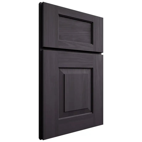 Shiloh Cabinetry Full Overlay Hamlin Hickory Plain Cut Harbor Door
