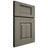 Shiloh Cabinetry Full Overlay Hamlin Hickory Plain Cut Thyme Door