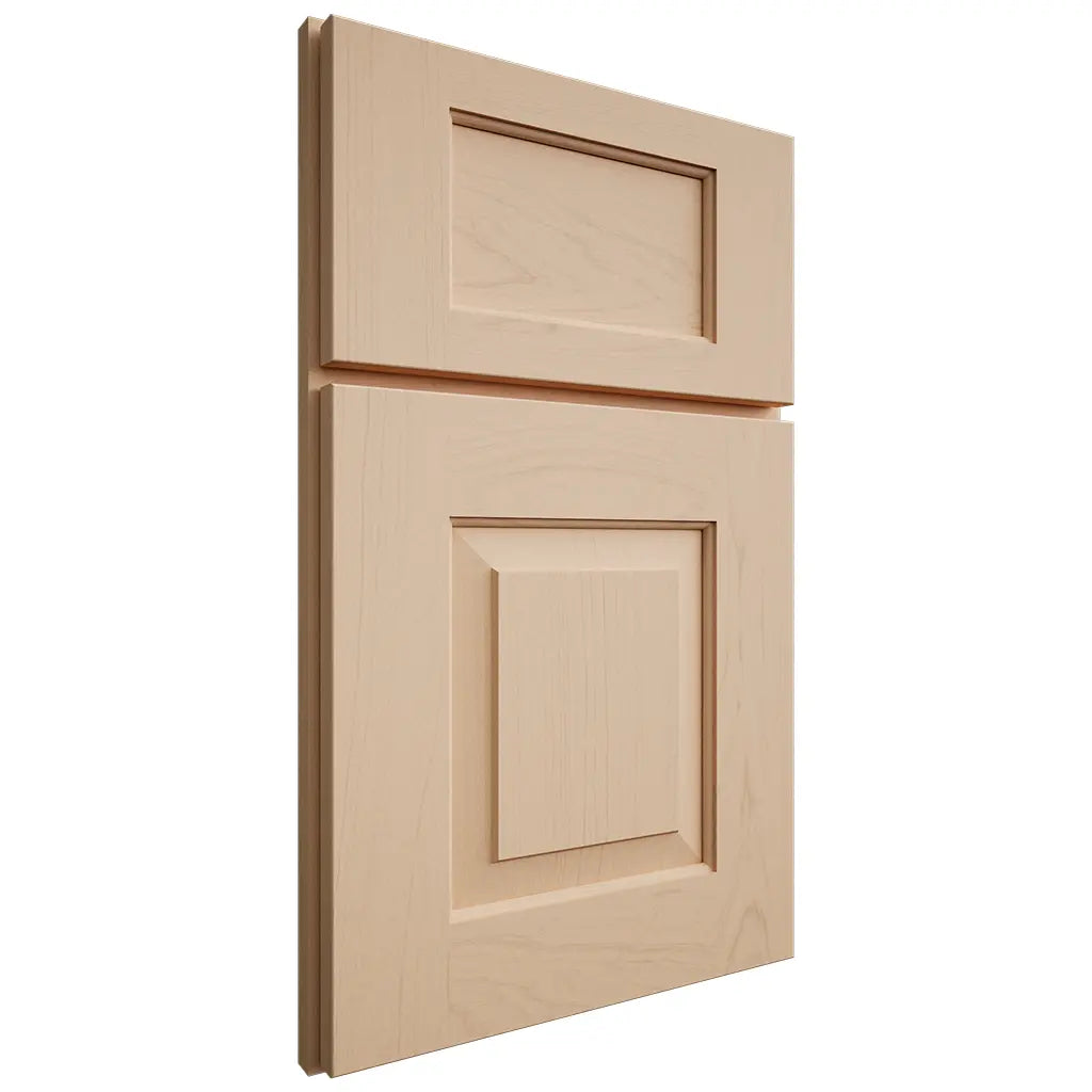 Shiloh Cabinetry Full Overlay Hamlin Maple Plain Cut Natural Door