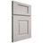 Shiloh Cabinetry Full Overlay Hamlin Paintable Amazing Gray Door