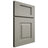 Shiloh Cabinetry Full Overlay Hamlin Paintable Evergreen Fog Door