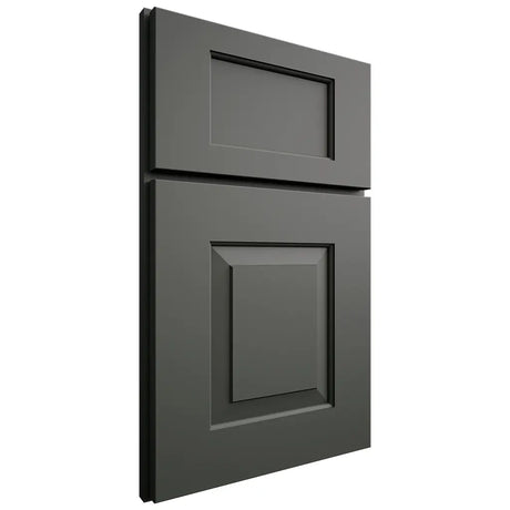 Shiloh Cabinetry Full Overlay Hamlin Paintable Pewter Green Door