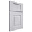Shiloh Cabinetry Full Overlay Hamlin Paintable Upward Door