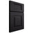 Shiloh Cabinetry Full Overlay Hamlin Poplar Plain Cut Harbor Door