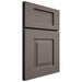 Shiloh Cabinetry Full Overlay Hamlin Poplar Plain Cut Heatherstone Door