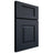 Shiloh Cabinetry Full Overlay Hamlin Poplar Plain Cut Hudson Door