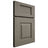 Shiloh Cabinetry Full Overlay Hamlin Poplar Plain Cut Thyme Door