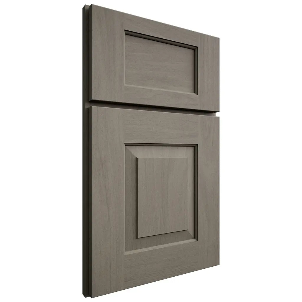 Shiloh Cabinetry Full Overlay Hamlin Poplar Plain Cut Thyme Door