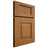 Shiloh Cabinetry Full Overlay Hamlin Red Oak Plain Cut Autumn Door
