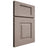 Shiloh Cabinetry Full Overlay Hamlin Red Oak Plain Cut Sterling Door